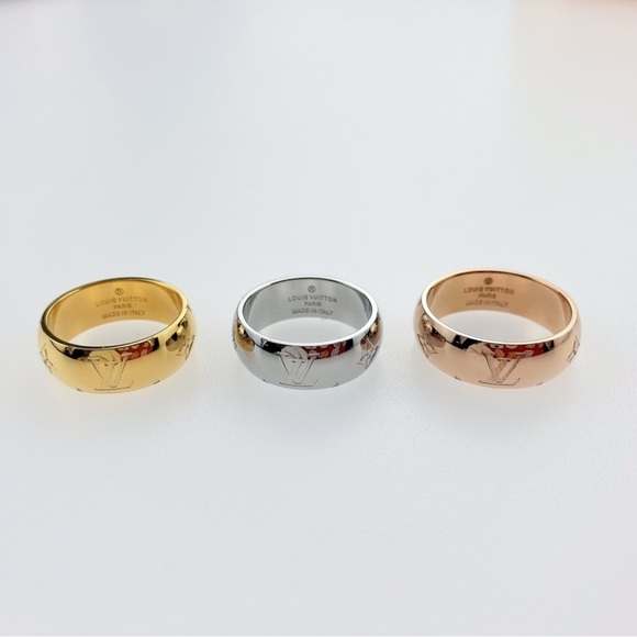 Gold, Silver, and Rose Gold Rings - Picture 1 of 1